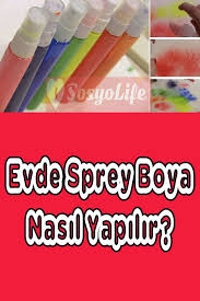 Evde Sprey Boya Yapimi Evde Nasil Yapilir Evler Ev Yapimi Sise Kapagi