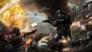 2732x768px | free download | HD wallpaper: Zombie war, resident evil umbrella corps, fantasy, 1920x1080 | Wallpaper Flare