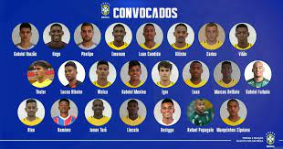 Alisson (liverpool) ederson (manchester city) cássio (corinthians). Selecao Brasileira Sub 20 Convocada Para O Sul Americano 2019 Confederacao Brasileira De Futebol