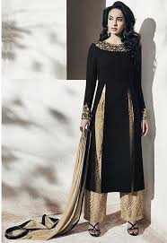 Black Colour Georgette Designer Party Wear Suit Buy Sarees Indian Outfits Designer Suits Online Salwar Kameez Designs