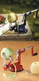 Apple Master Peeler Corer Slicer This Apple Master Peeler Corer Slicer Peels Cores And Slices In One Easy Motion Heavy Duty Apple Corer Apple Peeler Slicer
