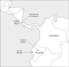 Gran mapa detallado de carreteras de colombia. Mapa De Centro Y Sudamerica Que Muestra Las Tres Zonas De Estudio Download Scientific Diagram