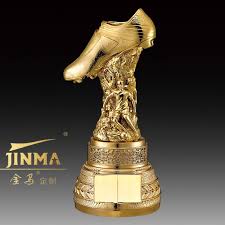 Model 345 Height 360mm Football Trophies Model Football
