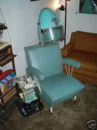 Maybe you would like to learn more about one of these? 50s Vintage Atomic Hair Dryer Chair Bee Hive Works 42146447