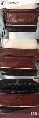 Small Stone Mountain Leather Purse Shoulder Bag In 2020 Leather Purses Shoulder Bag Bags