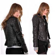Allsaints Walker Leather Biker Jacket All Saints Leather Jacket Jackets Fashion
