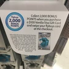 We did not find results for: 2000 Flybuys Points Worth 10 With 100 Vanilla Visa Gift Card Activation Fee 5 95 Coles In Store Ozbargain