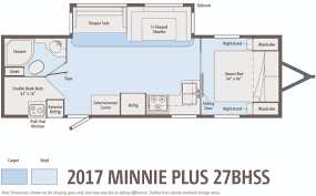 The 1700bh is a light weight and compact travel trailer that is great for a small family to get away in. 5 Must See Rv Bunkhouse Floorplans Winnebago