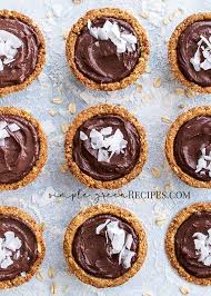 Vegan Chocolate Mousse Oat Cups Simple Green Recipes Recipe Vegan Chocolate Mousse Gluten Free Chocolate Vegan Chocolate