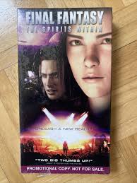 Final Fantasy: The Spirits Within VHS Movie (2001) Final Fantasy: The  Spirits Within (VHS, 2001) SCREENER