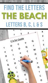 7 letter words with q At The Beach Letter Find Worksheets Story 3 Boys And A Dog