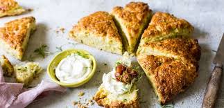 Baby Marrow Chilli And Cheese Scones With Whipped Goat S Cheese And Apple Chutney Recipe Apple Chutney Cheese Scones Whipped Goat Cheese