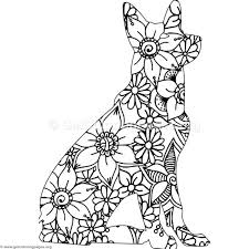 Download For Free Zentangle Dog Coloring Pages Coloring Coloringbook Coloringpages Zentangle Dog Coloring Page Coloring Pages Dolphin Coloring Pages