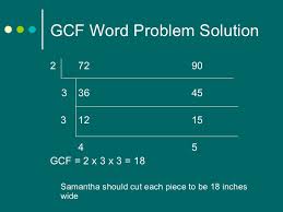 2 x independent questions so students can replicate the whole process. Gcf Lcm Problem Solving