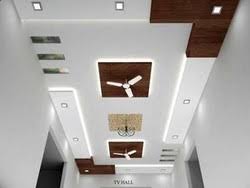 Pop design for hall 2018 with fan. Bedroom Fall Ceiling Design For Hall With Two Fans Home Architec Ideas