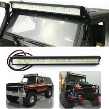 Super Bright Roof Lamp 36 Led Light Bar For 1 10 Rc Crawler Trx4 Scx10 90046 D90 Ebay