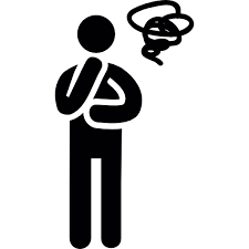 Are you rational or do you prefer to think in abstract terms? Free Icon Person Thinking