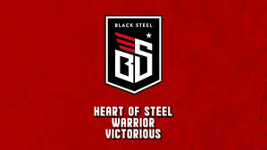 Futsal logo, logo industry advertising book business, football logo design, text, logo, sign png. Sambut Satu Dekade Black Steel Usung Logo Baru Indosport