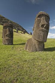 Moais in ahu tongariki, easter island, chile. Easter Island Rapa Nui Moai Conservation Project World Monuments Fund