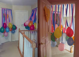 Birthday Surprise Using A Yard Stick Wrap Crepe Paper Around To Cover Add Strips Of Additiona Birthday Surprise Birthday Ecards Funny Diy Birthday For Mom