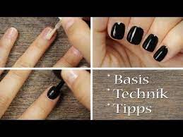 Prazise Technik Zum Nagellackieren Nagellack Nagellack Ideen Nagel
