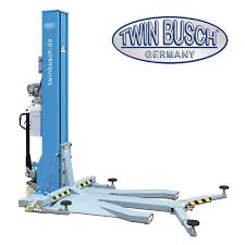 Costruito con 800 kg di ferro ad alta resistenza. Ponte Sollevatore A 1 Colonna 2 5 T Super Basso Mobil