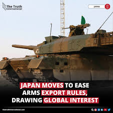 Japan Moves to Ease Arms Export Rules, Drawing Global Interest Japan is  preparing to relax its long-standing arms export restrictions, a move that  has already attracted interest from countries including Poland and