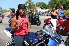 Black Bike Week 2017 Pictures Atlantic Beach Bike Fest Black Bike Week Black Bike Beach Bike Motorcycle Women