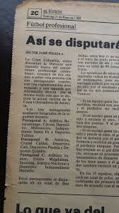 The copa américa 1989 football tournament was hosted by brazil, from 1 to 16 july. Historia De La Copa Colombia Capsulas De Carreno
