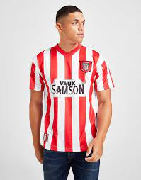 Sunderland association football club is an english professional football club based in the city of sunderland, tyne and wear. Score Draw Sunderland Afc 97 Home Shirt Rot Jd Sports