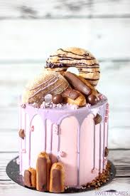 Drip Cake Rose Gateaux Et Desserts Drip Cakes Chocolat