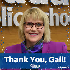 Gail Jamison was sworn in as a USD 265 Board of Education (BOE) member