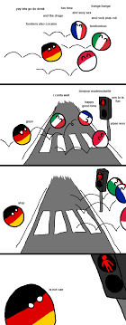Great things happen when france and germany work together! Playing It Safe Polandball Know Your Meme