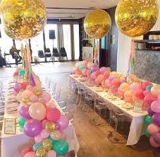 Balloon Table Runner For The Win Repost Sweetheavenlyeventshire These Balloons Are Everything Kids Party Tables Party Balloons Birthday Party Tables