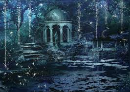 Magical Midnight Garden Feel I Want To Create In The Space Midnight Garden Chalice Well Magical Garden