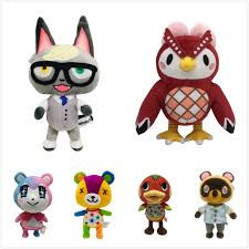 New horizons villager collection box set (complete) on the tokyo otaku mode shop. 21cm Animal Crossing Plush Toy Cartoon Raymond New Horizons Merch 1pcs Amiibo Card Stitches Doll Kk Isabelle Stuffed Toys Stuffed Plush Animals Aliexpress