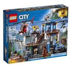 Lego City Mountain Police Headquarters 60174 Lego City Lego City Police Lego Police