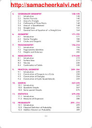Samacheer Kalvi Syllabus For 10th Maths
