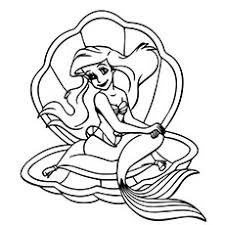Coloring pages information title : Top 25 Free Printable Little Mermaid Coloring Pages Online
