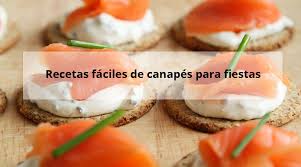 Recetas fáciles y muy económicas para tus celebraciones. Recetas Faciles De Canapes Para Fiestas Y Hoy Que Comemos