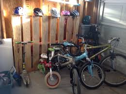 Pallet Bike Rack My Hubby S Brilliant Idea Garten
