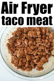 Air Fryer Ground Beef Is Perfectly In Just A Few Minutes The Best Part Is That The Grease Drains Away In 2020 Ground Beef Recipes Easy Ground Beef Ground Beef Recipes