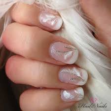 Manicure y pedicure diseños para novias. 2