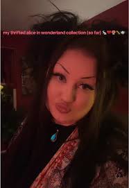 Thrifted Alice in Wonderland Dress