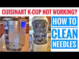 I will never purchase any of their product. Cuisinart Premium Single Serve Coffeemaker How To Fix Not Working How To Clean Needles Ss 10 Youtube