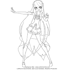 Welcome to one of the largest collection of coloring pages for kids on the net. Talia From Lolirock Coloring Page