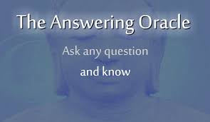 It might seem very clear and obvious how you can ask oracle yes or no. The Answering Oracle Full Response Yes No Oracle