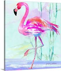 Pink Flamingo In 2020 Flamingo Art Print Flamingo Painting Flamingo Art