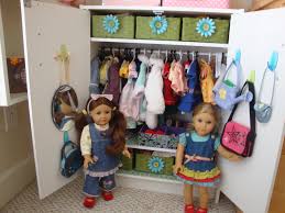 Adjustable tension closet rod diy, soon youll be able to your bath space more efficiently. American Girl Doll Closet I Made This For My Daughters Doll Clothes It Was American Girl Doll Patterns American Girl Doll Diy American Girl Doll Accessories