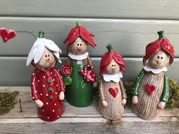 Gartenfiguren Blumenkind Ein Designerstuck Von Die Kleine Tonwerkstatt Aus Leinach Bei Dawanda Topferarbeiten Topferhandwerk Bastelarbeiten